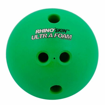 PERFECTPITCH 5 lbs Rhino Skin Foam Bowling Ball, Green PE3356979